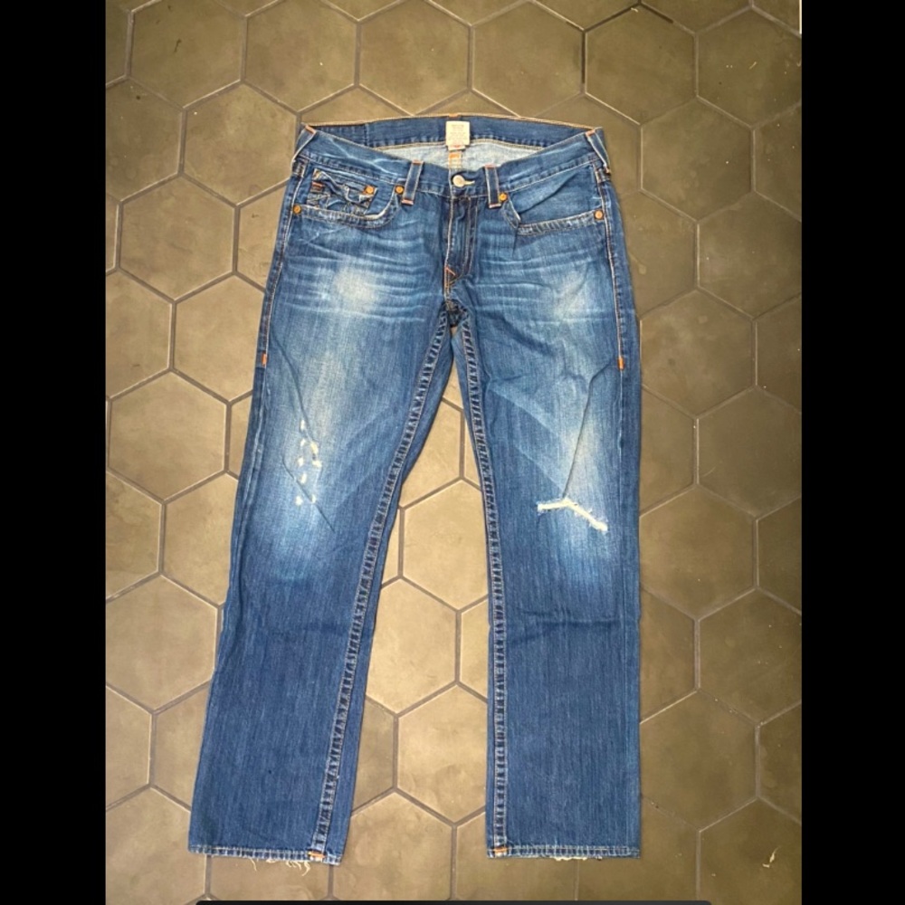 Men’s True Religion Designer Jeans- Size 36 Waist